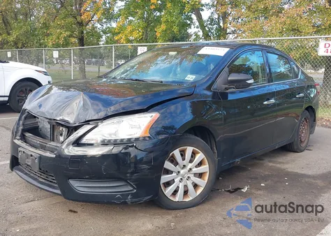 2015 Nissan Sentra S from USA, damaged, VIN 3N1AB7AP0FY339670
